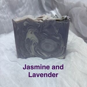 3 handmade soaps of your choice, 1 solid shampoo
